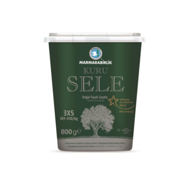 Marmara Birlik Kuru Sele Czarne Oliwki 800 g.