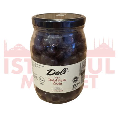 Dali Czarne Oliwki 231/260 950g | İstanbul Market