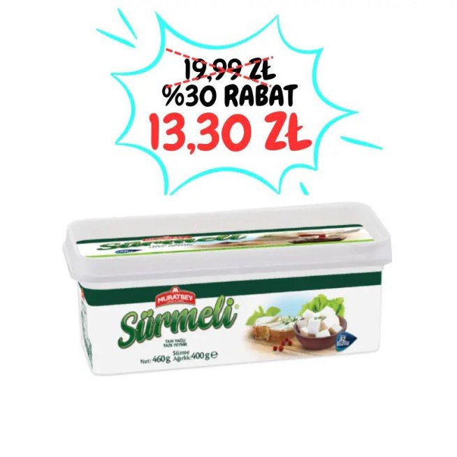 MURATBEY SURMELI SER BIALY 400 gr