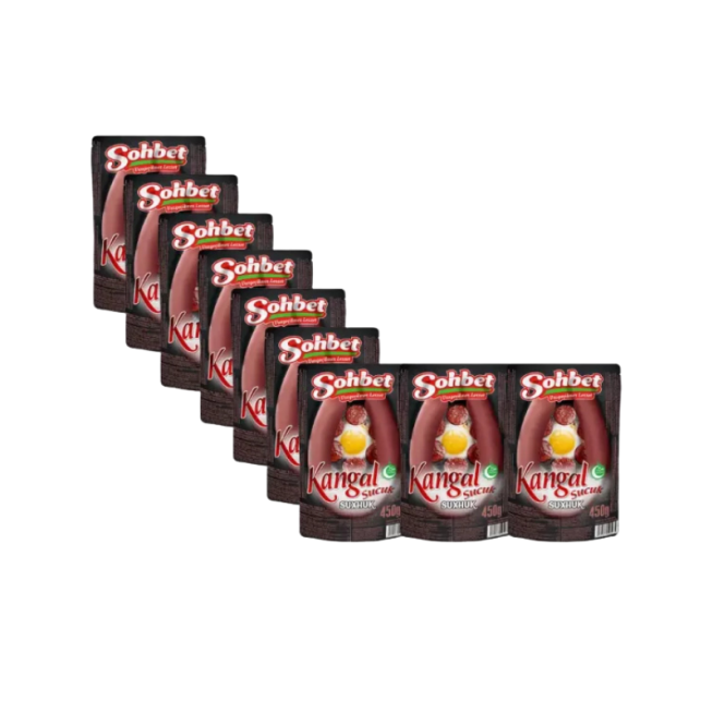 SOHBET KANGAL KIELBASA TURECKA 450G.-9szt