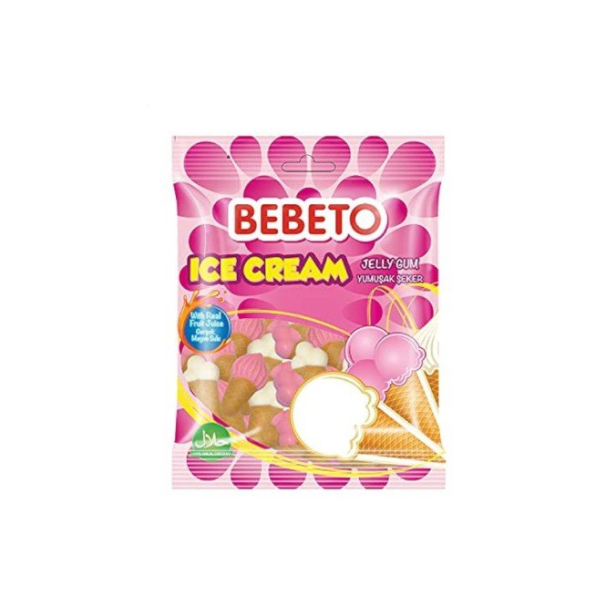 BEBETO ŻELKI ICE CREAM 80G