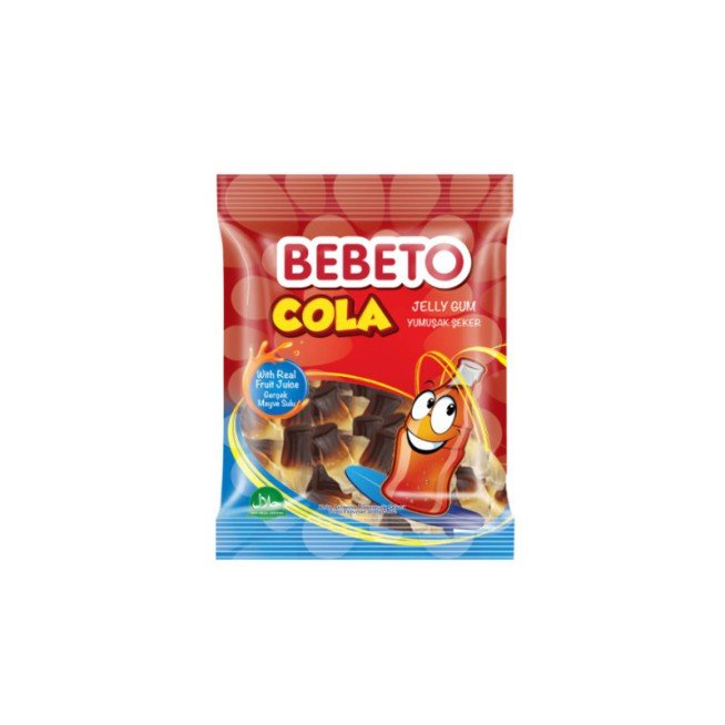 BEBETO ŻELKI DRINK COLA 80G