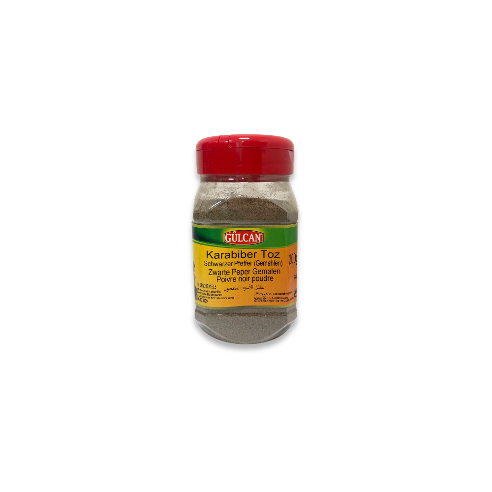 GULCAN Karabiber CZARNY PIEPSZ MIELONY 200g.