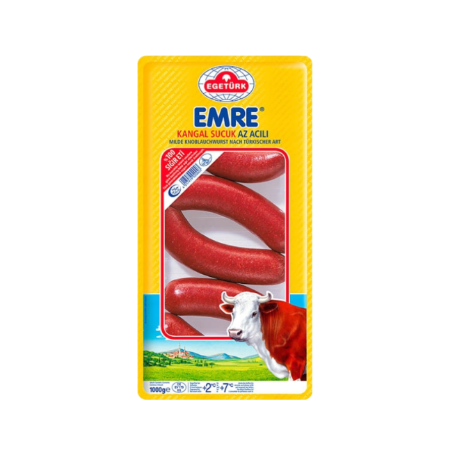 EGETURK EMRE KANGAL SUCUK 1KG