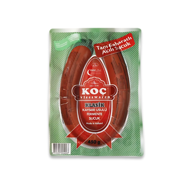 KOC SUCUK Kiełbasa Turecka Ostra 450 g.