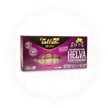 TATLAN CHALWA Z CZARNEGO BZU BEZ CUKRU 300G.