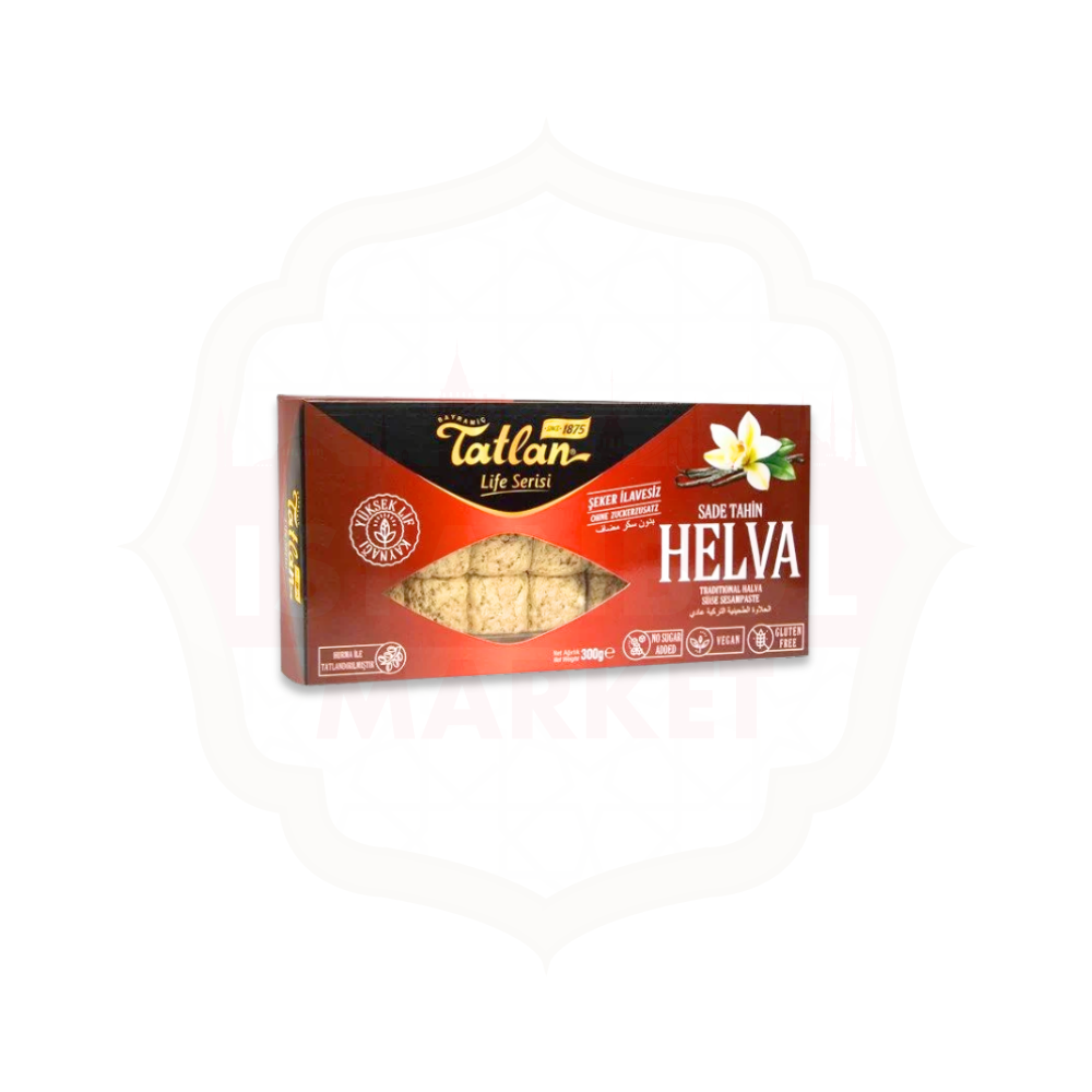 TATLAN CHALWA SEZAMOWA BEZ CUKRU 300G.