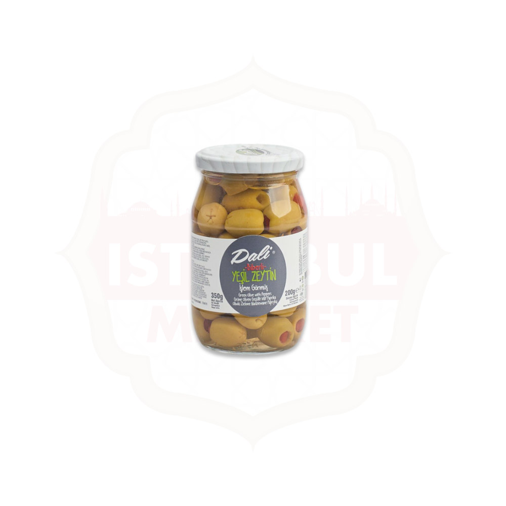 DALI BIBERLI OLIWKI ZIELONA Z PAPR. 400G.