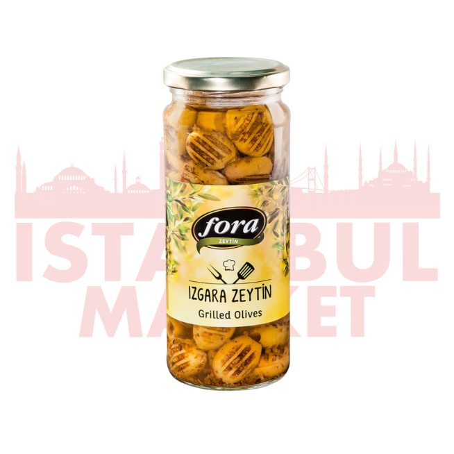 Fora Grillowane Zielone Oliwki 230g | İstanbul Market