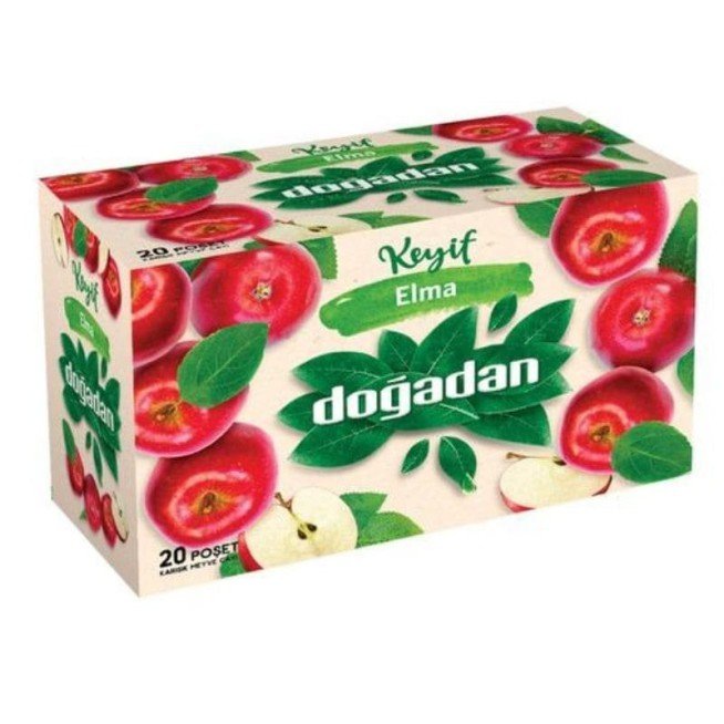 DOĞADAN - Herbata jabłkowa w torebkach