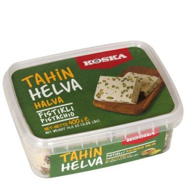KOSKA Chałwa Sezamowa Z Orzechami Pistacjowymi  350GR