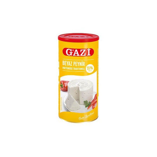 GAZI SER BIALY 55% 800G