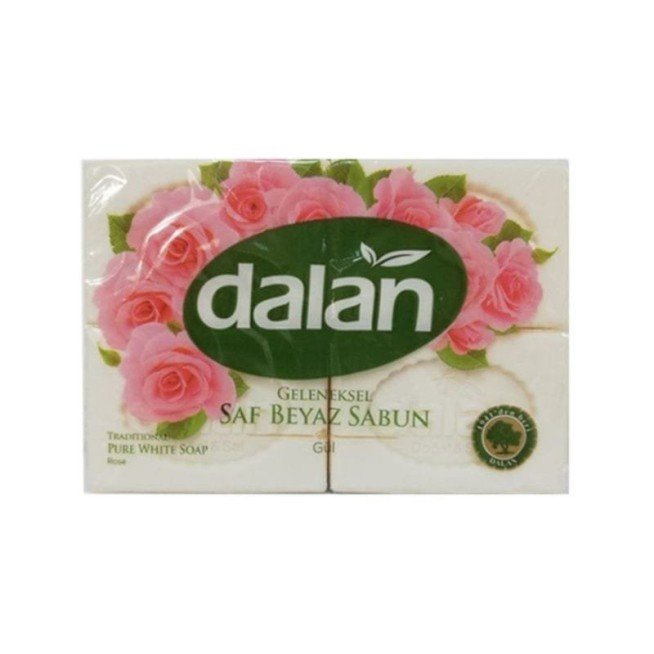 DALAN MYDŁO BEYAZ SABUN RÓŻANY 4 KOSTKI