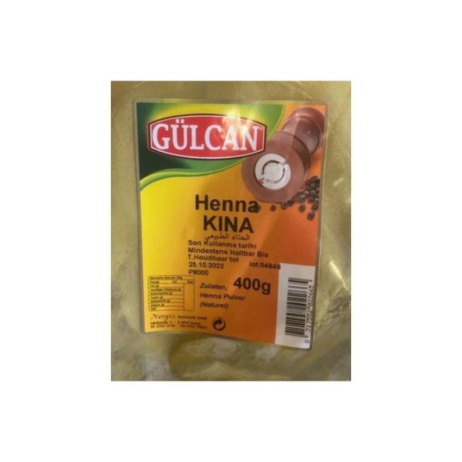 GULCAN HENNA KINA 150 G.