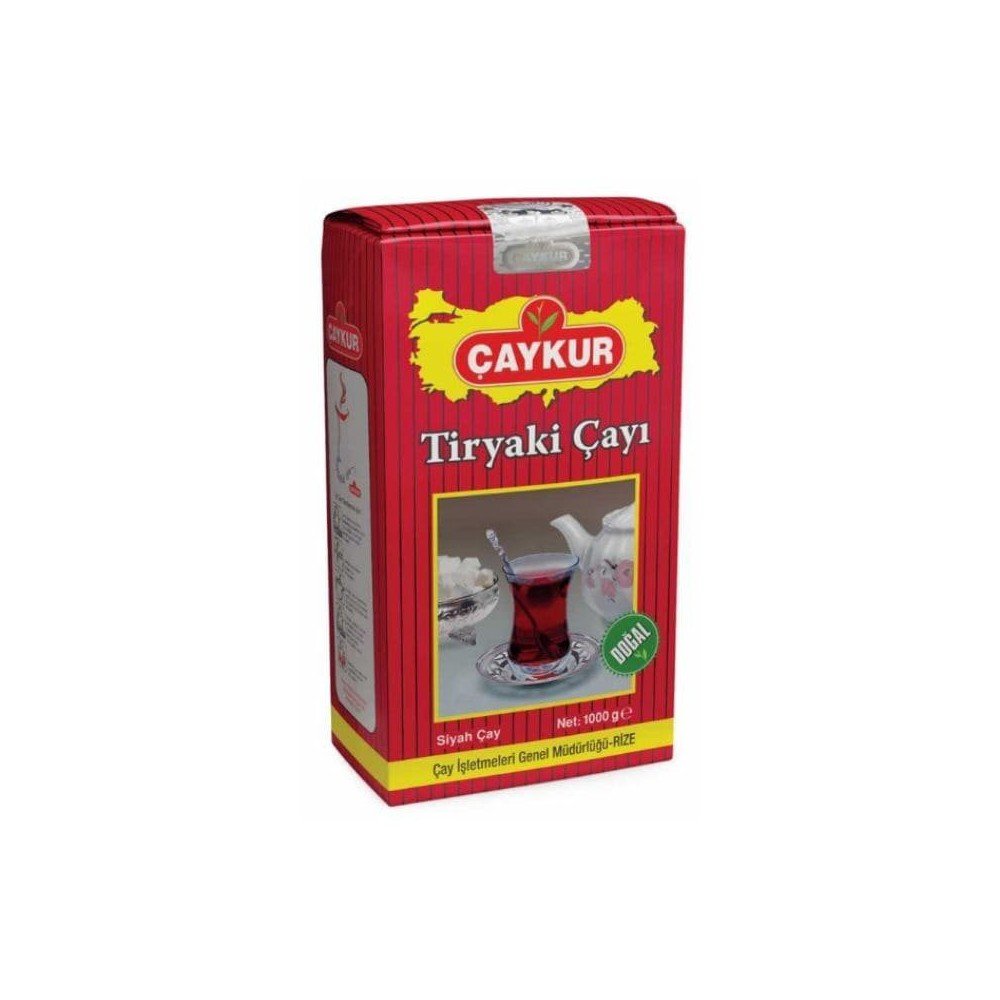Çaykur Tiryaki Siyah Çay 1 kg - Ekonomik Günlük Boy