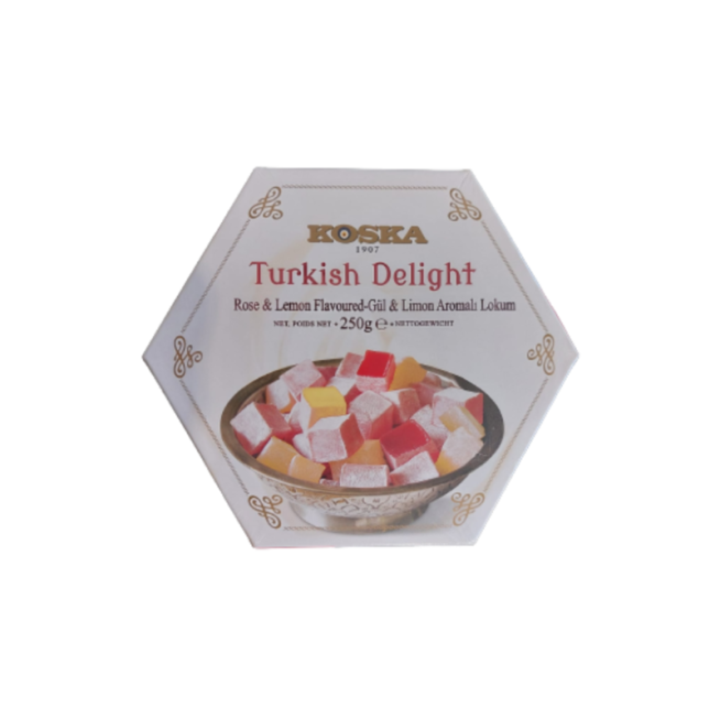 KOSKA LOKUM RÓZANY 250GR