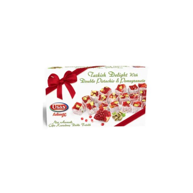 USAS USAS LOKUM Z GRANATU Z PISTACJAMI 350 G.