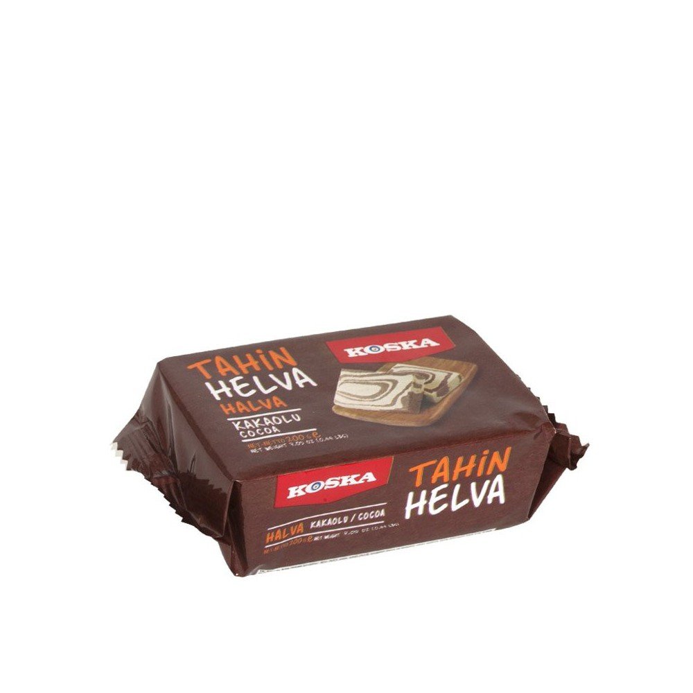 KOSKA Chałwa z Dodatkiem Kakao 200GR KOSKA Chałwa z Dodatkiem Kakao 200GR