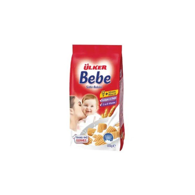 ULKER BEBE MIŚKOPTY HERBATNICZKI DLA NIEMOW. 172g.